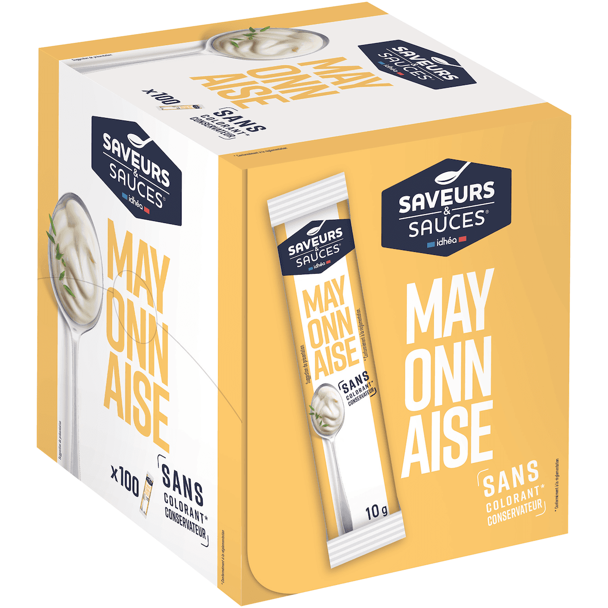 STICKET'S MAYONNAISE - 10G - BOITE SERVICE DE 100 - CLEAN