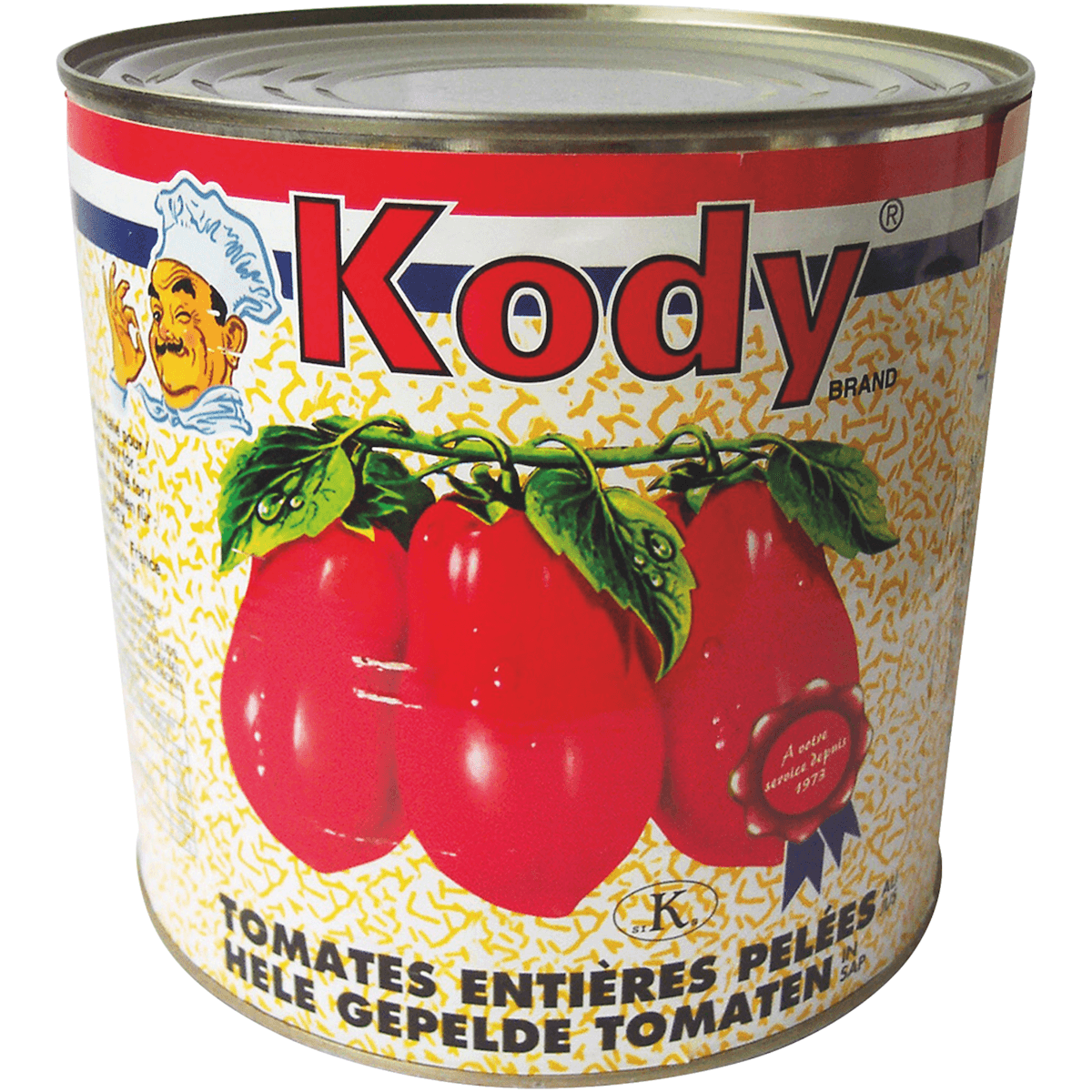 TOMATES ENTIERES PELEES - 3/1