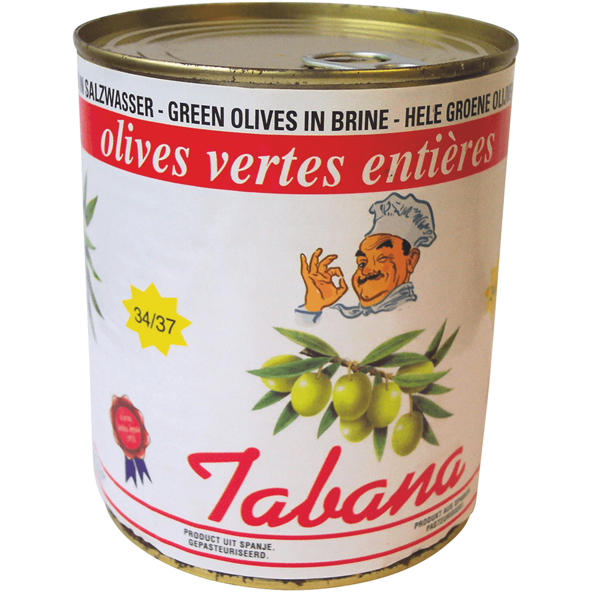 OLIVES VERTES CAL 34/37 - 4/4