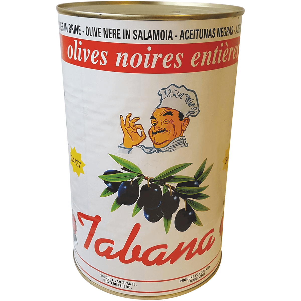 OLIVES NOIRES CAL 34/37 - 5/1