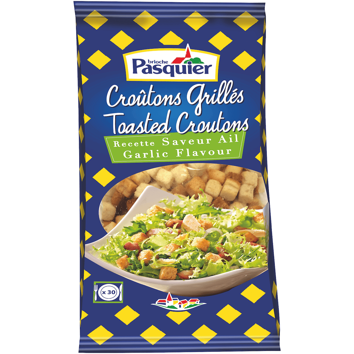 CROUTONS CUBIQUES AIL - 500G