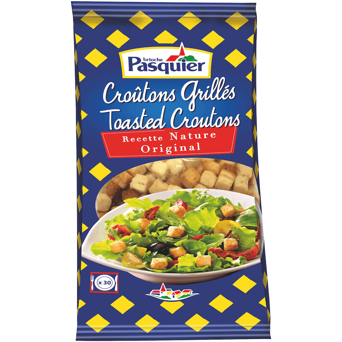 CROUTONS CUBIQUES NATURES - 500G