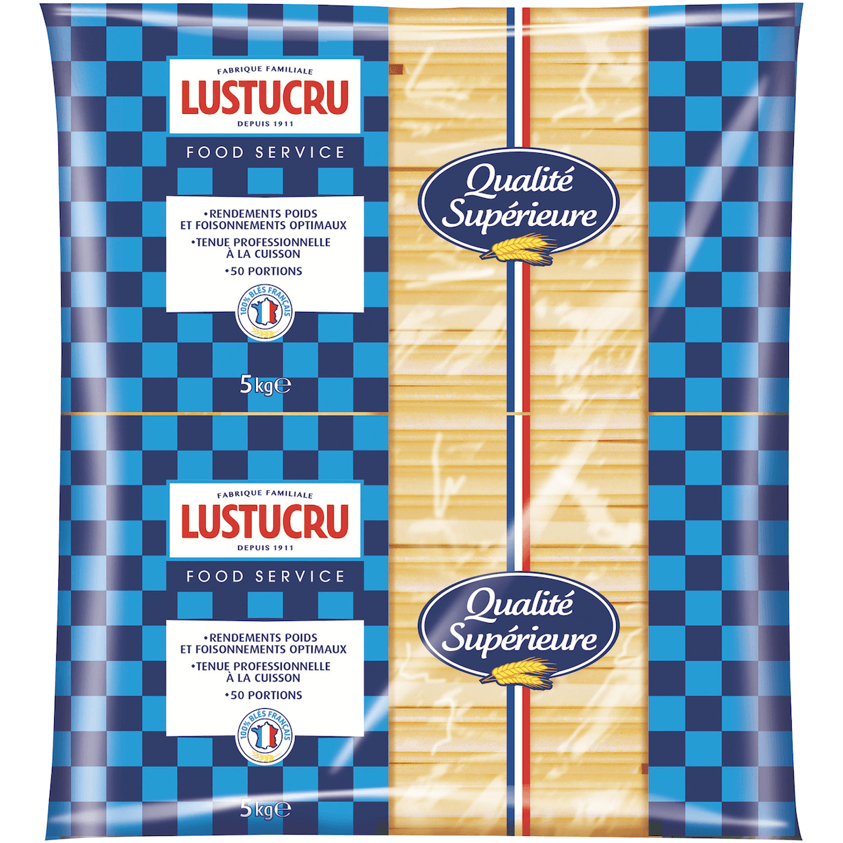 TAGLIATELLES PLATES  QS SAC POLY 5KG