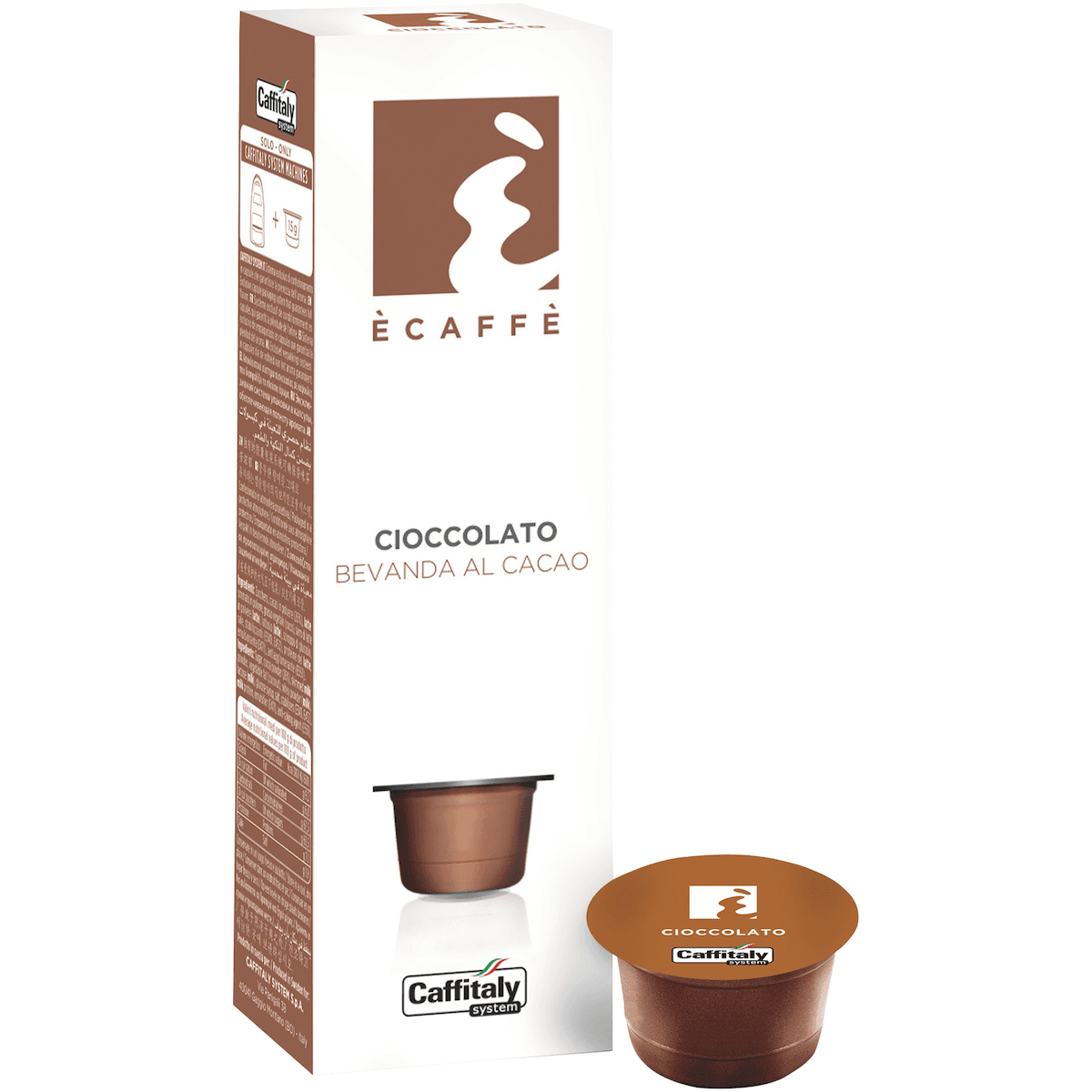 CAFE EN CAPSULES AROME CHOCOLAT BTE 10 PCS