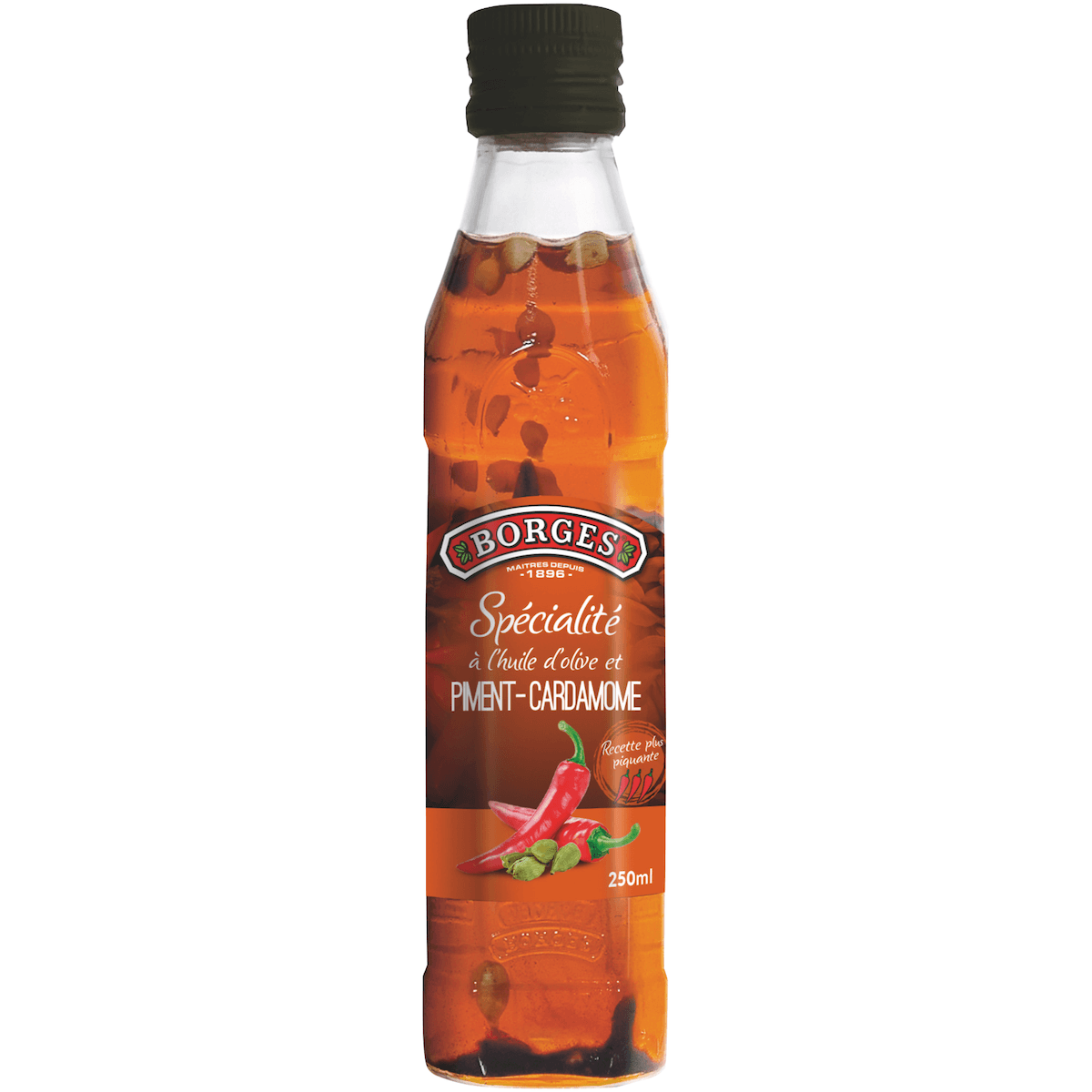 SPECIALITE A L'HUILE D'OLIVE ET PIMENT CARDAMOME 25CL