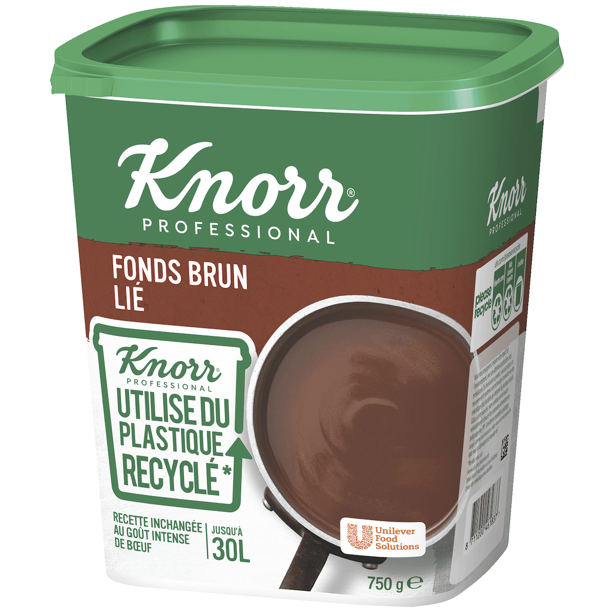 FONDS BRUN LIE DESHYDRATE - BTE 750G JUSQU'A 30L