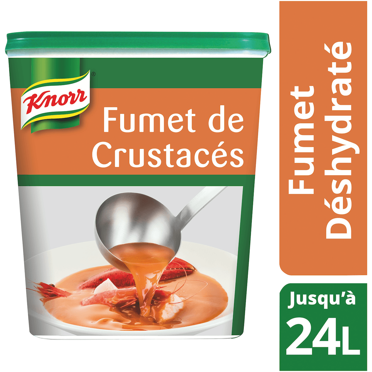 FUMET DE CRUSTACES DESHYDRATE - BTE 600GR JUSQU'A 24L