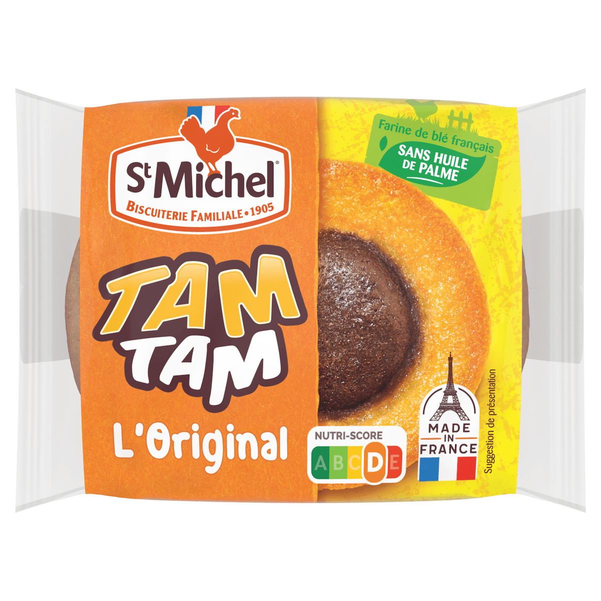 TAM TAM COEUR FONDANT - SACHET INDIVIDUEL 27,5G