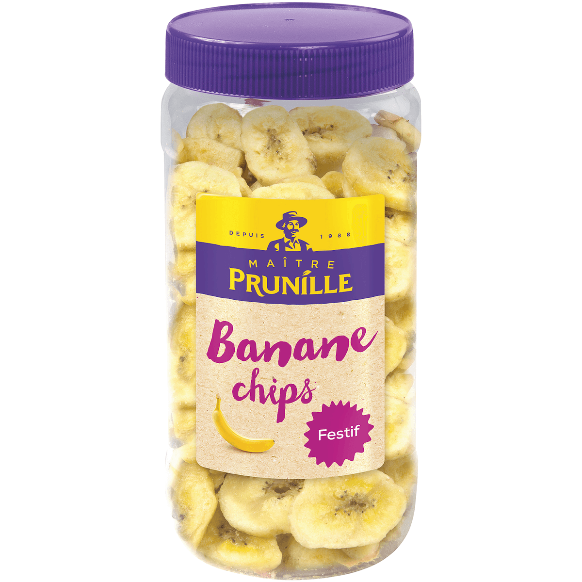 BANANE CHIPS 275GR