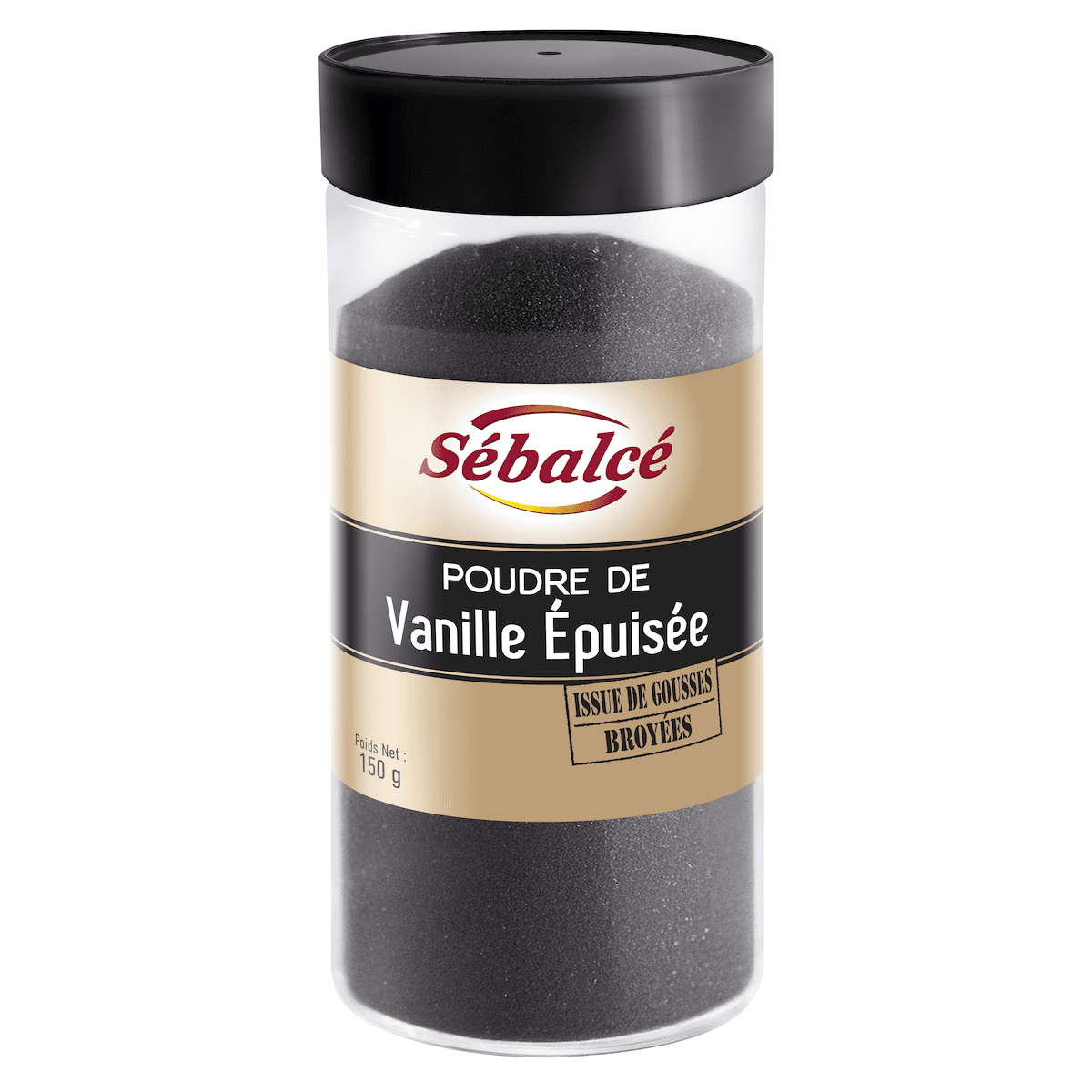 POUDRE DE VANILLE EPUISEE TUBO 150GR