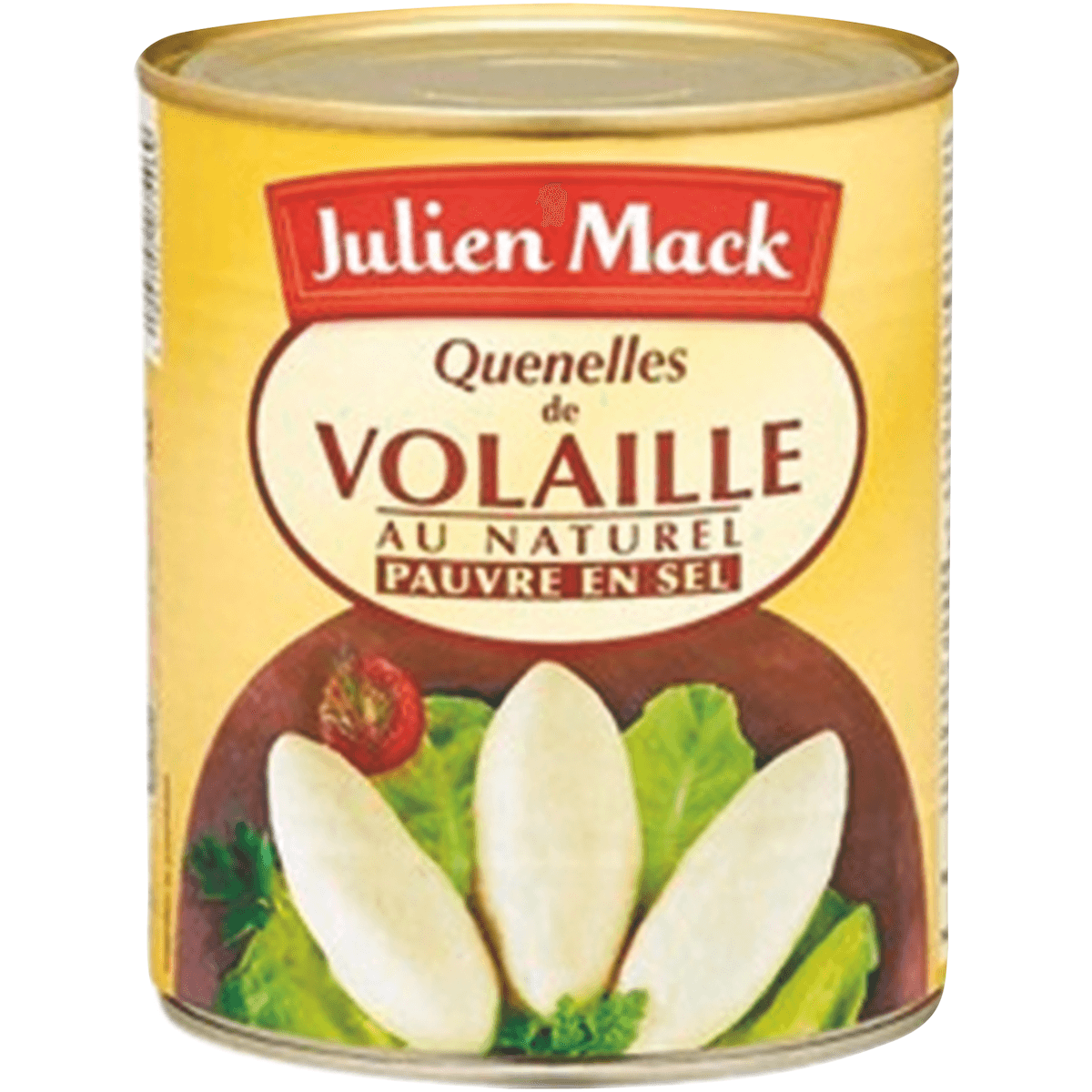 QUENELLES DE VOLAILLE HYPOSODEES 16P.