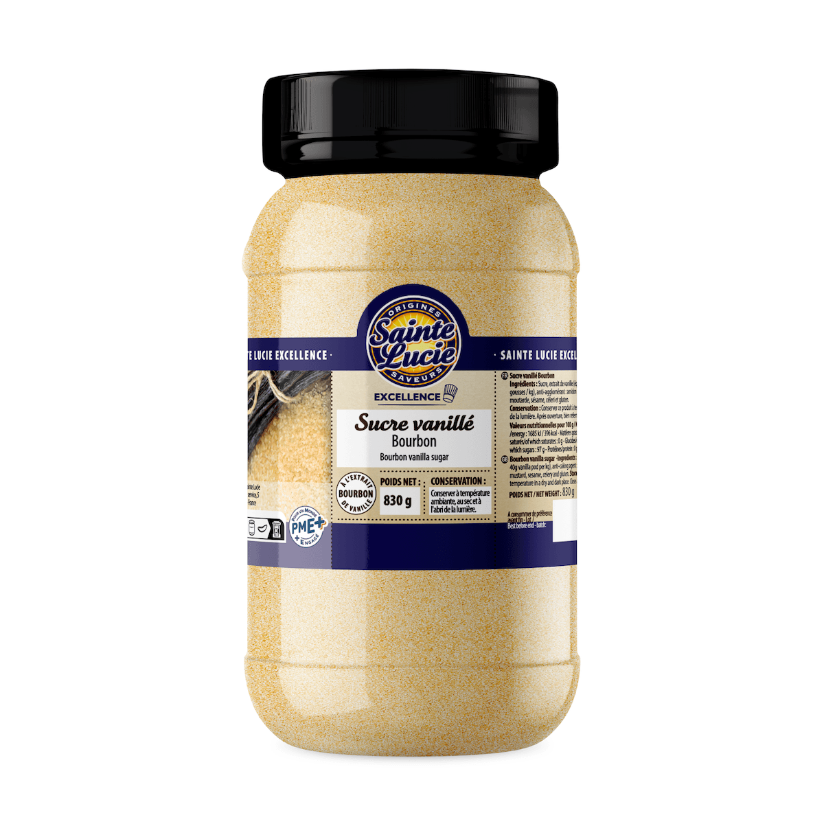 SUCRE VANILLE BTE 830G