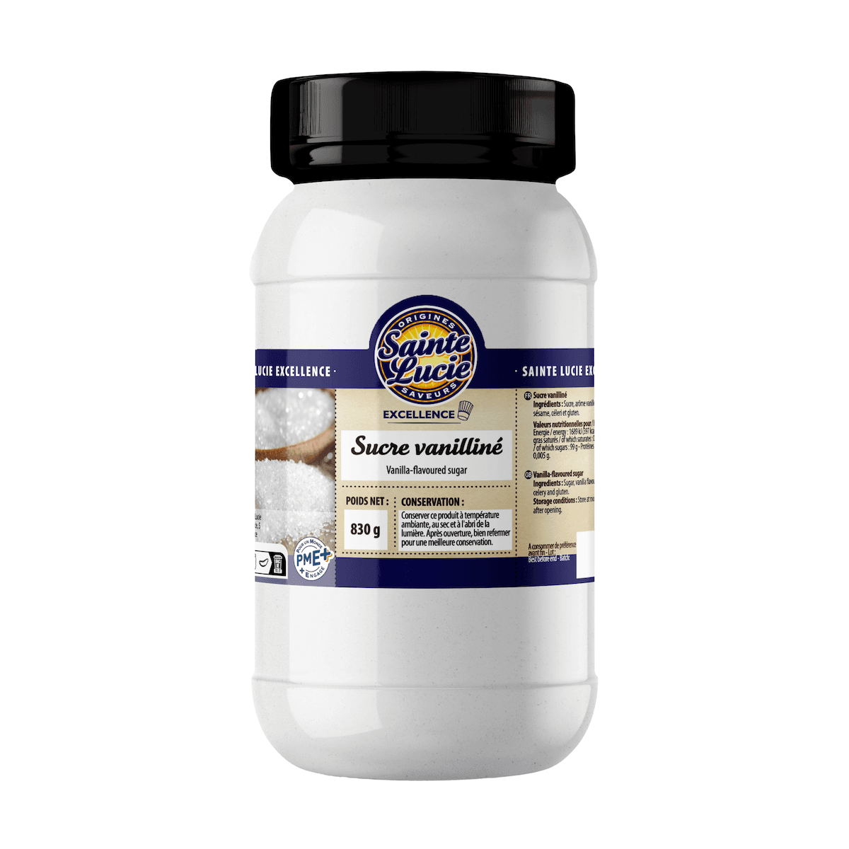 SUCRE VANILLINE BTE 830G
