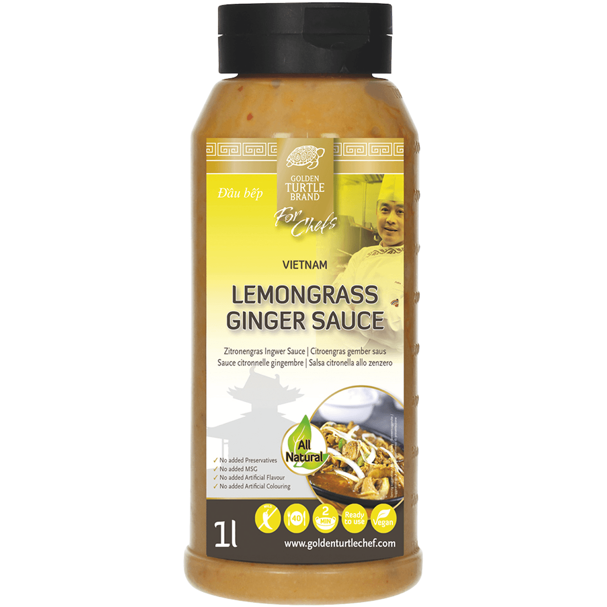 SAUCE CITRONELLE GINGEMBRE GTC 1L