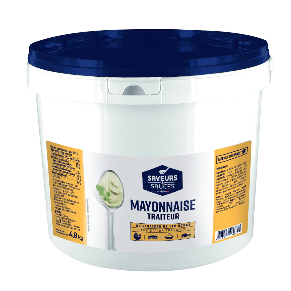 MAYONNAISE TRAITEUR SEAU 4.7KG