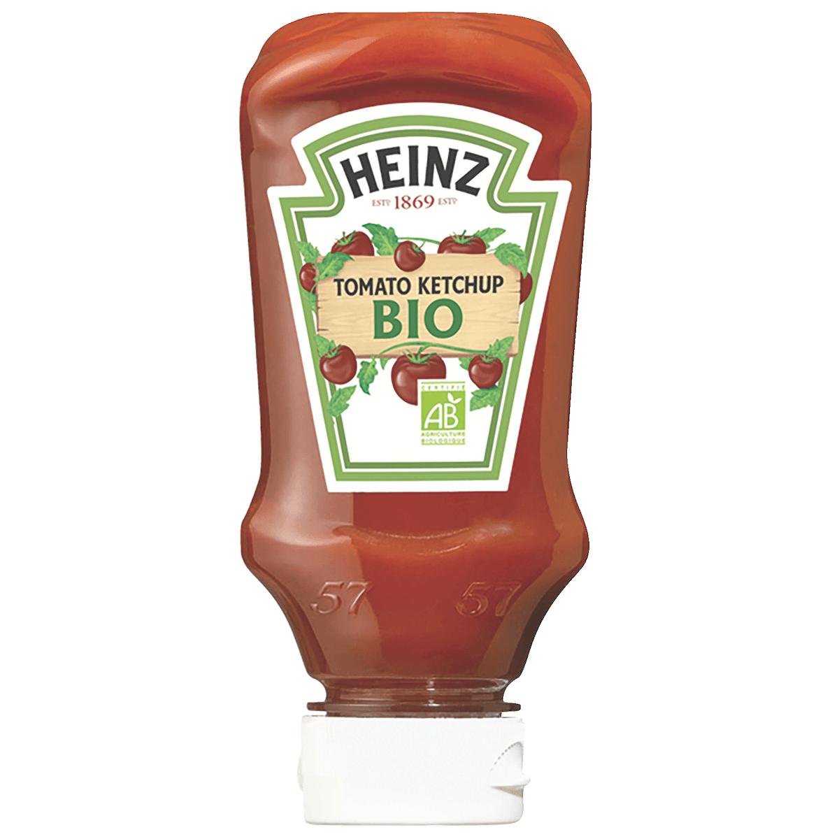 TOMATO KETCHUP TOP DOWN BIO 220ML