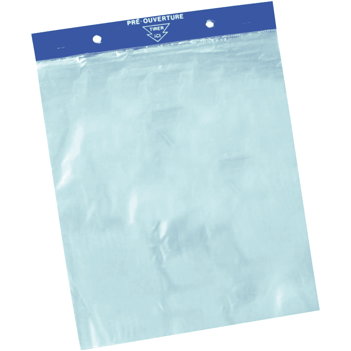 SAC LIASSE BASSE DENSITE TRANSPARANT 30X35 CM - CARTON DE 5000