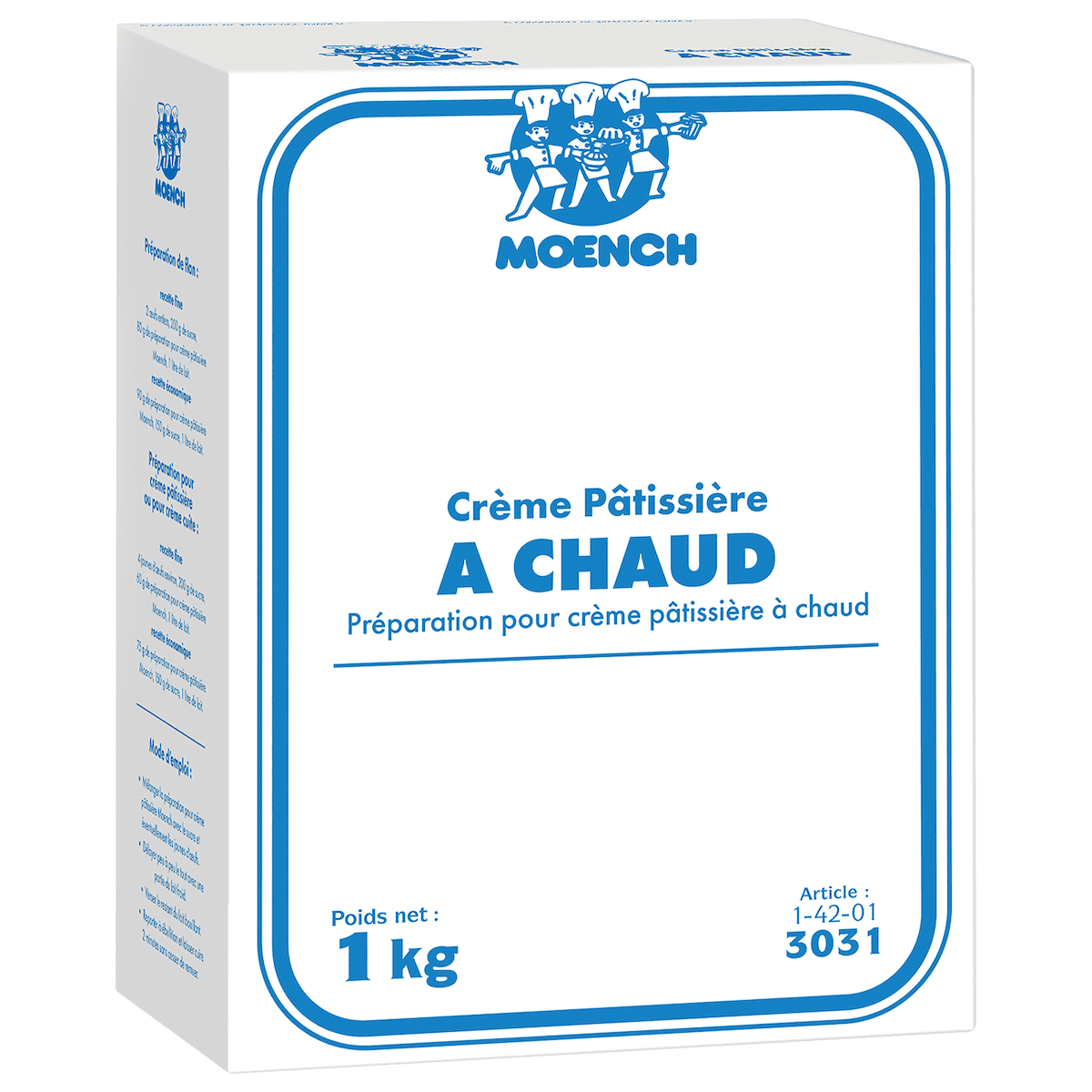 CREME PATISSIERE A CHAUD SAC 1KG