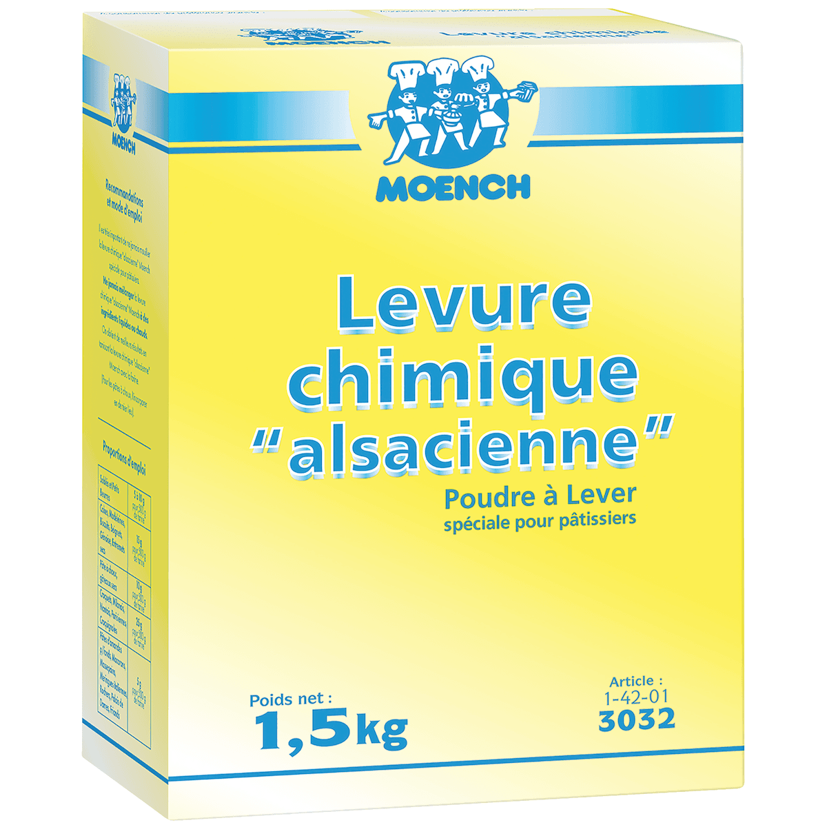 LEVURE CHIMIQUE ETUI 1.5 KG