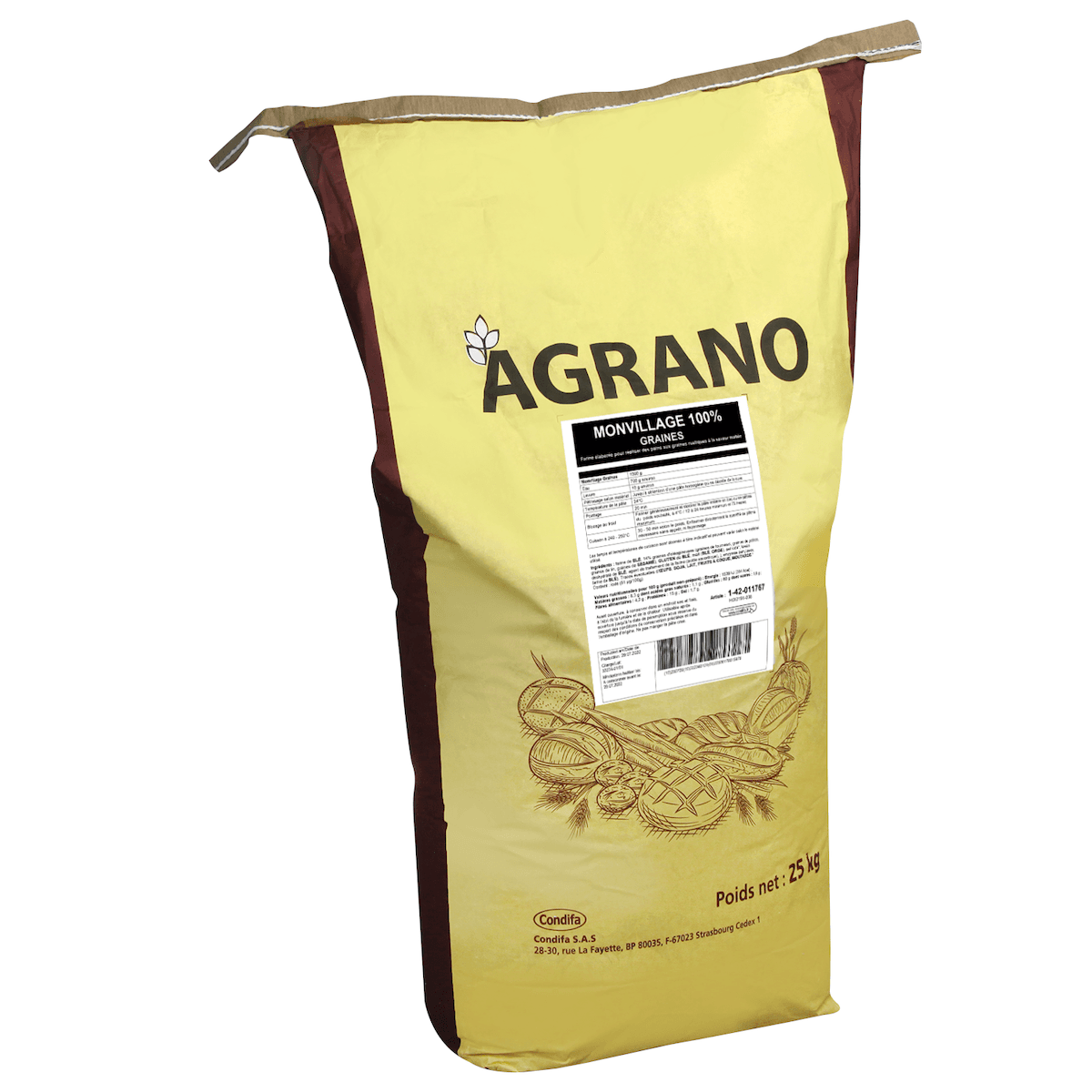 MONVILLAGE GRAINES 25 KG