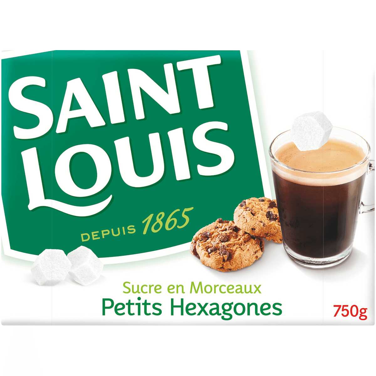 PETITS HEXAGONES SUCRE BLANC 750G