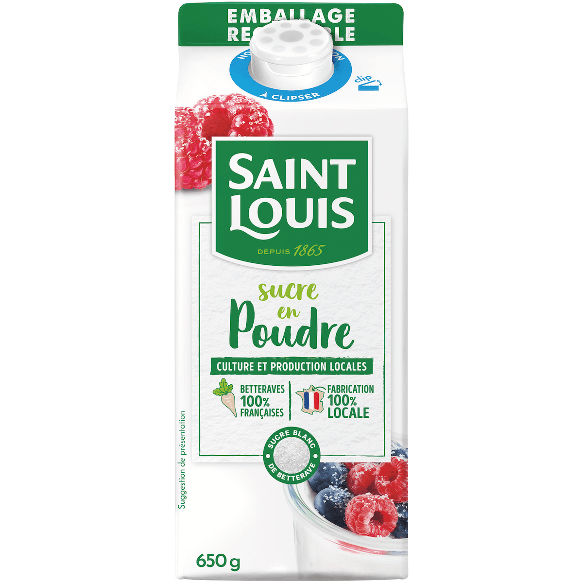 PACK SUCRE EN POUDRE 650G