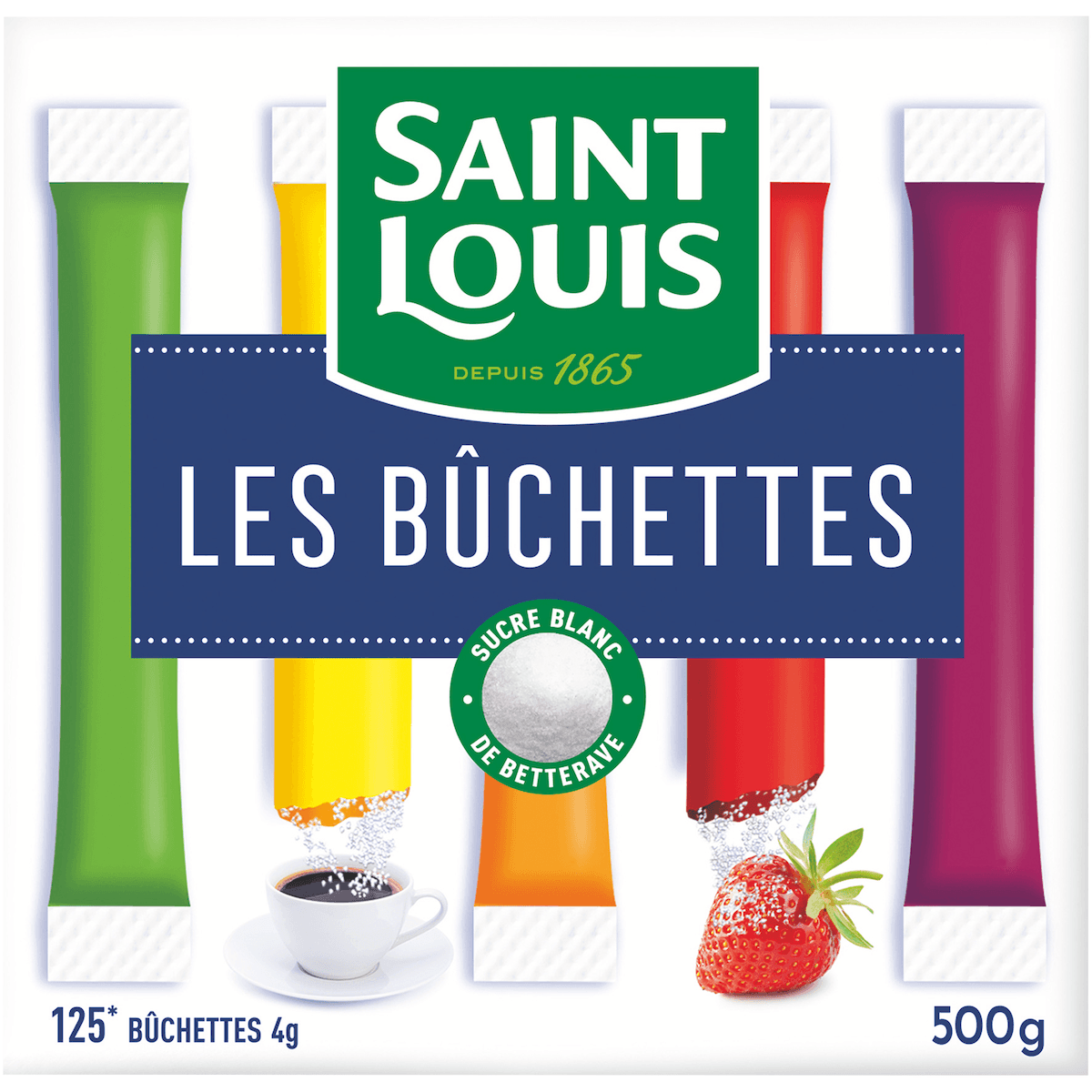 BUCHETTE 4G - 125 RATIONS - COFFRET DE 500G SAINT LOUIS