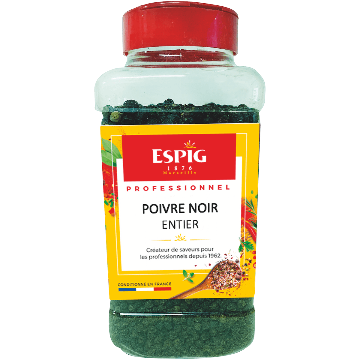 POIVRE NOIR ENTIER - 450G