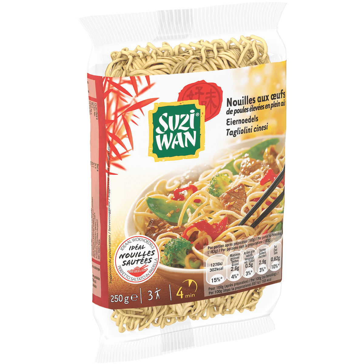 NOUILLES AUX OEUFS 250G