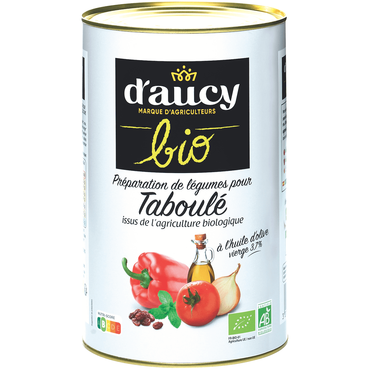 PREPARATION DE LEGUMES POUR TABOULE BIO - BOITE 5/1