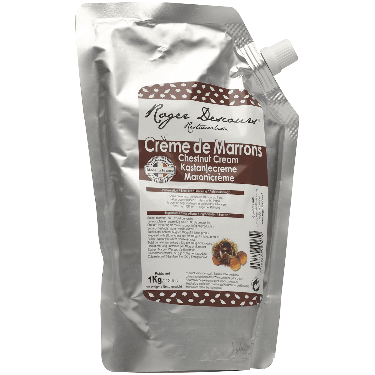 CREME DE MARRONS DOYPACK 1KG
