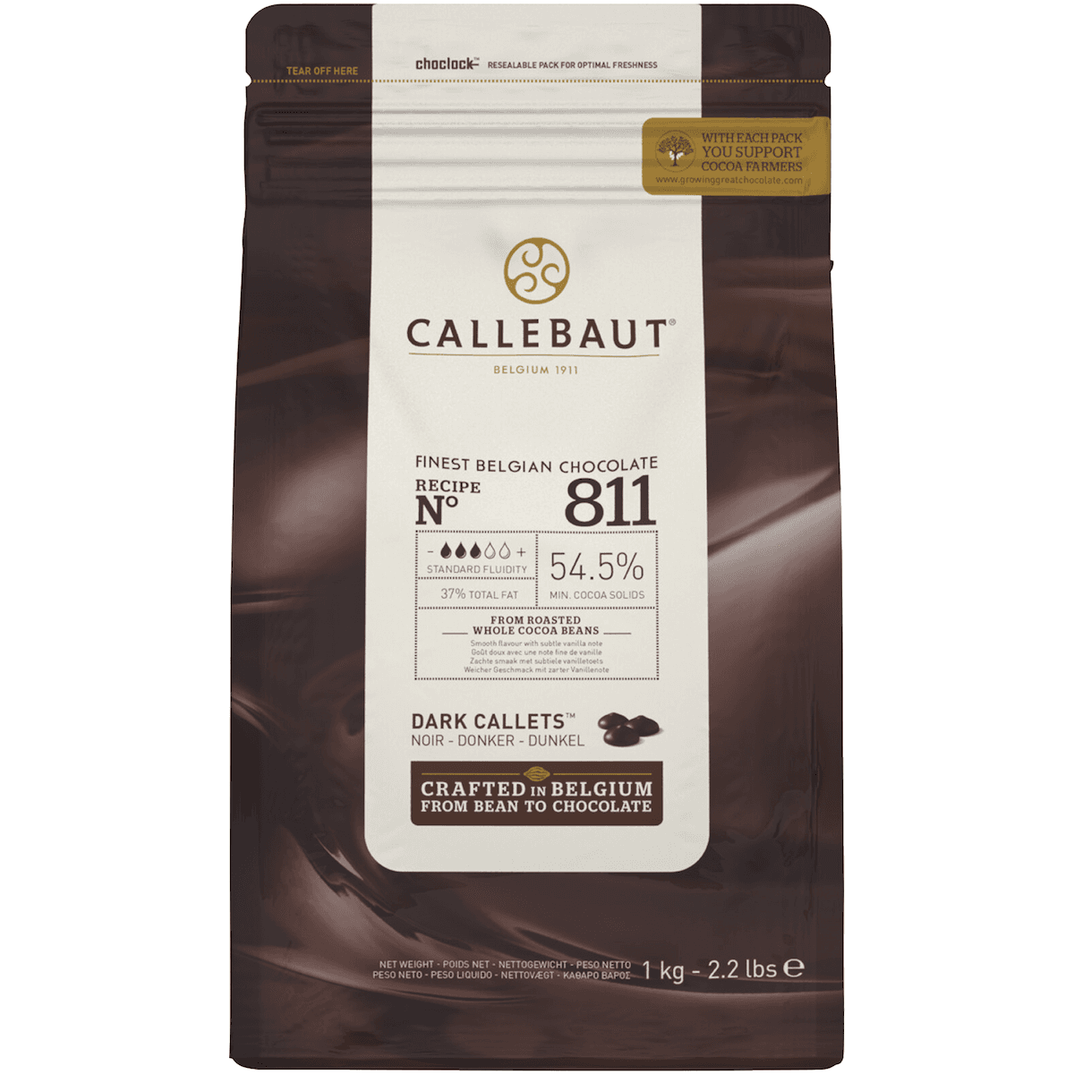 SELECT 33,8% PARFAIT ALLIANCE DE CACAO,LAIT,CARAMEL CALLETS SACHET 1KG