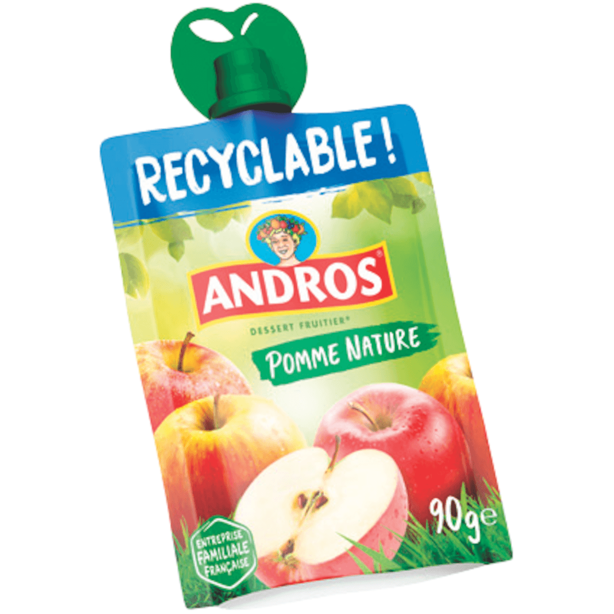 COMPOTE POMME HVE ALLEGEE EN SUCRES GOURDE 90G