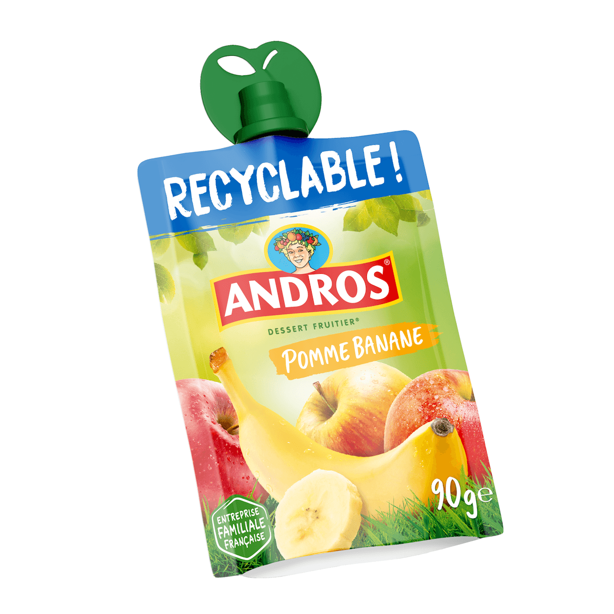 COMPOTE POMME BANANE GOURDE 90G