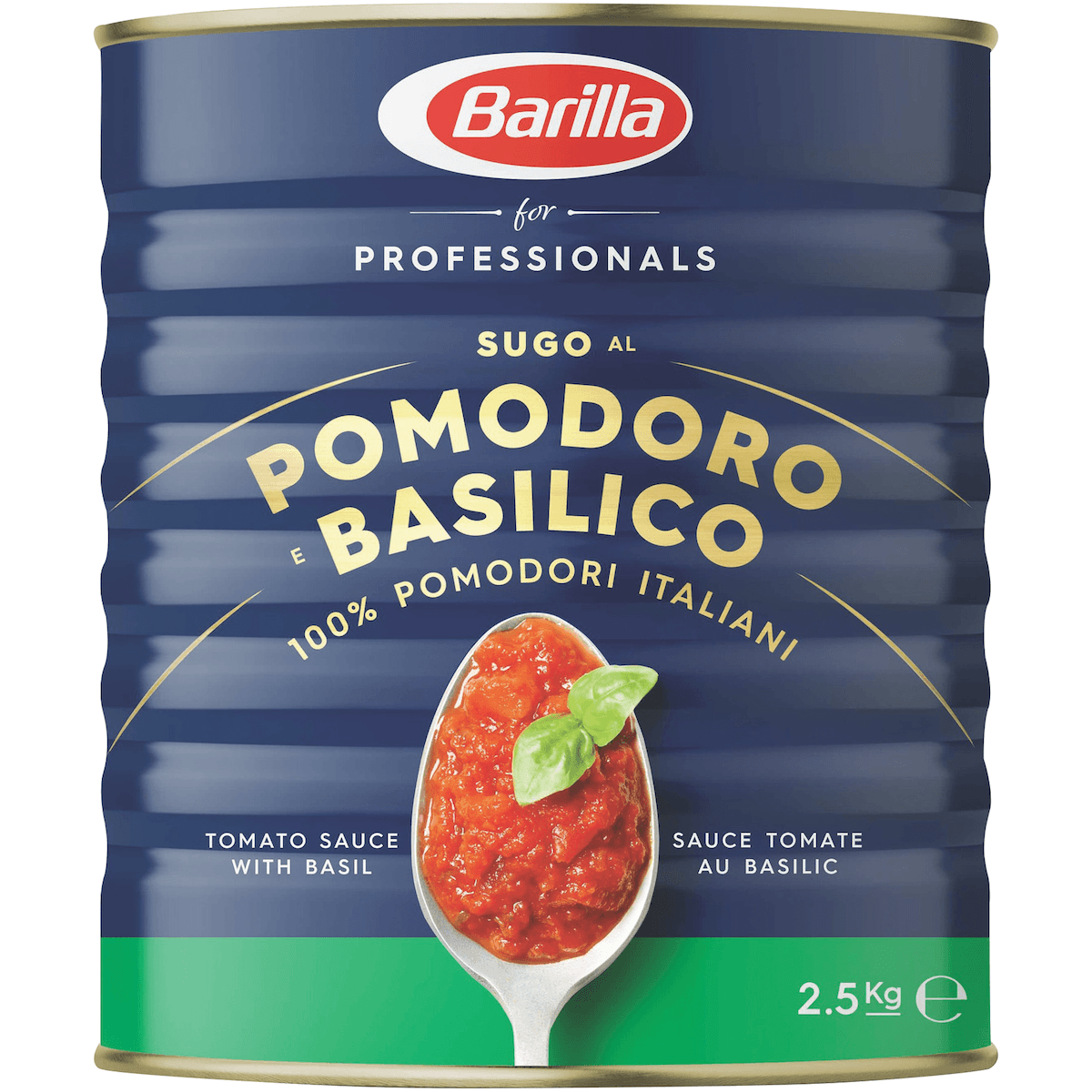 SAUCE TOMATES BASILIC BOITE 2,5KG