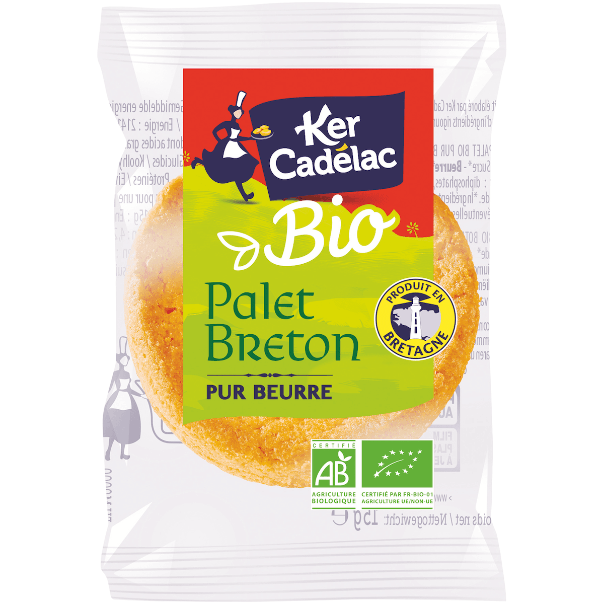 PALET BRETON PUR BEURRE 15G BIO