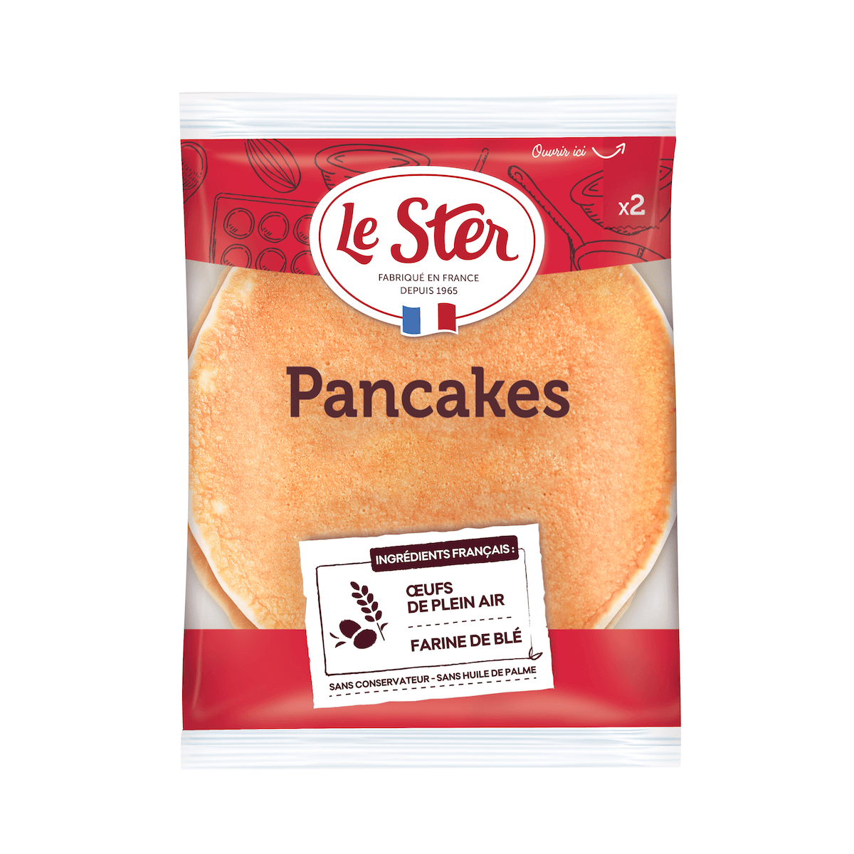 PANCAKE NATURE 2X35G X30