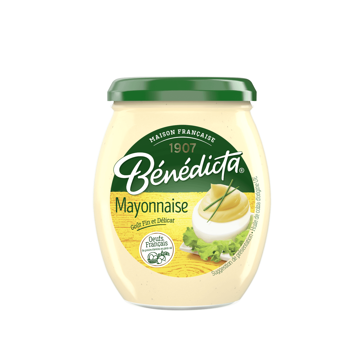 MAYONNAISE COMME A LA MAISON  - BOCAL DE 255G