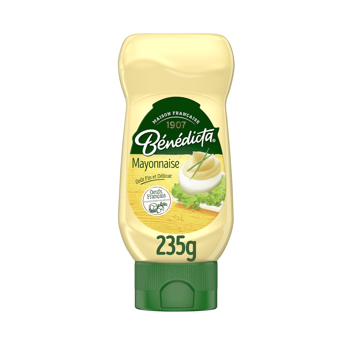 MAYONNAISE - FLACON SOUPLE TOP DOWN 235G