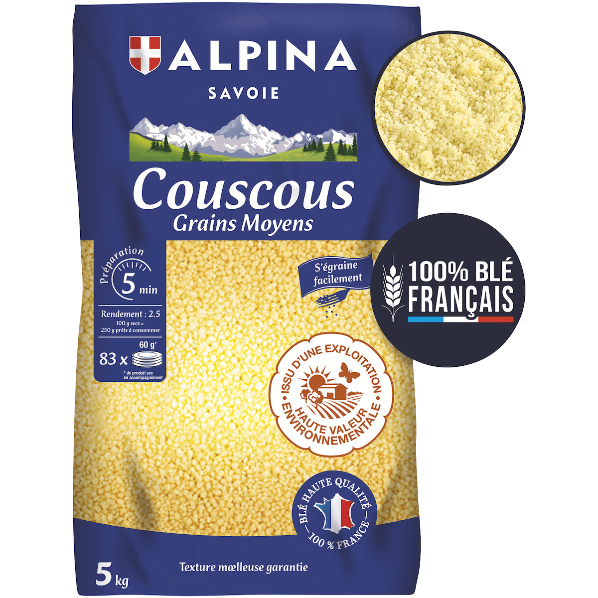 COUSCOUS HVE 5KG