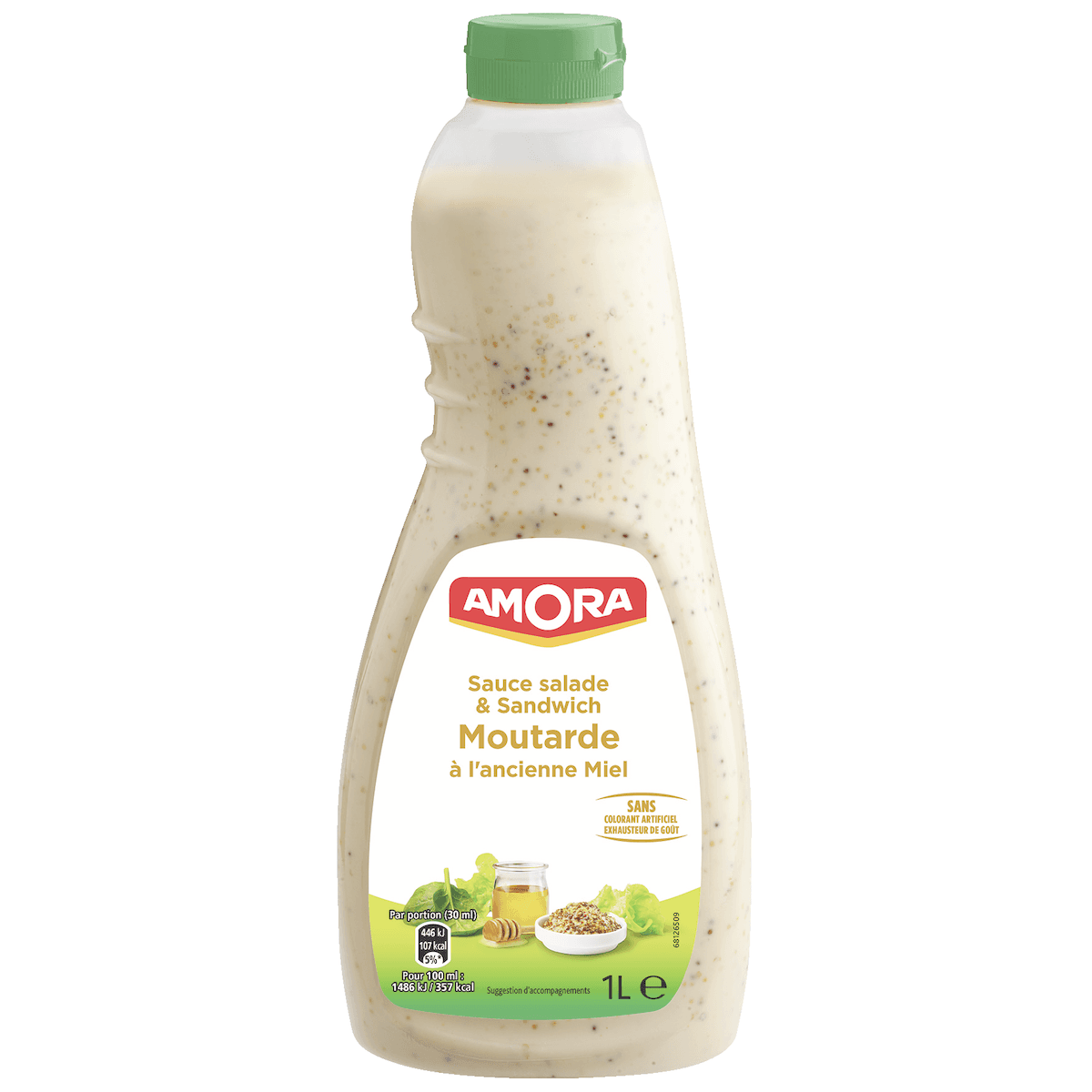 SAUCE SALADE MIEL & MOUTARDE A L'ANCIENNE 1L