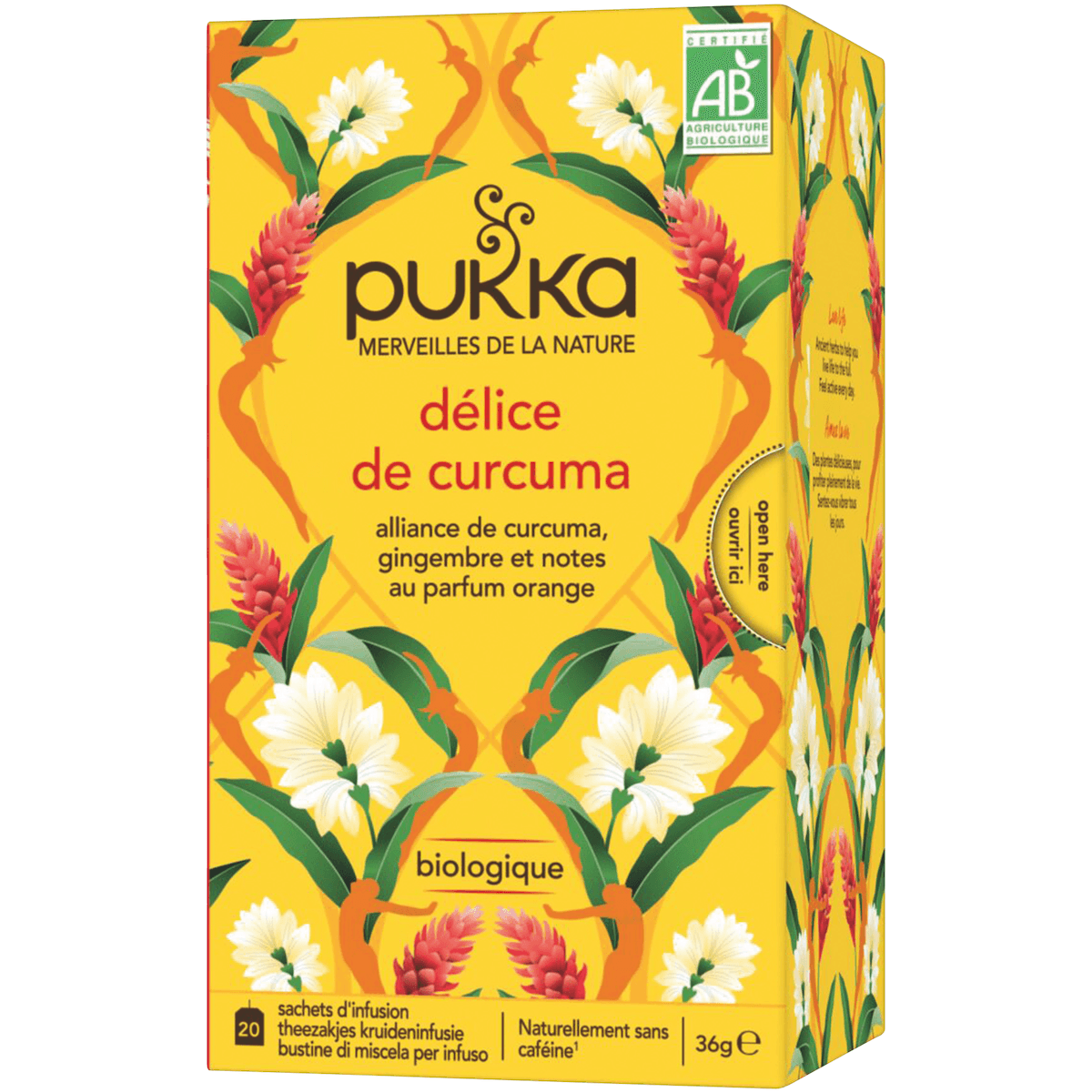PUKKA INFUSION CURCUMA 20 SACHETS