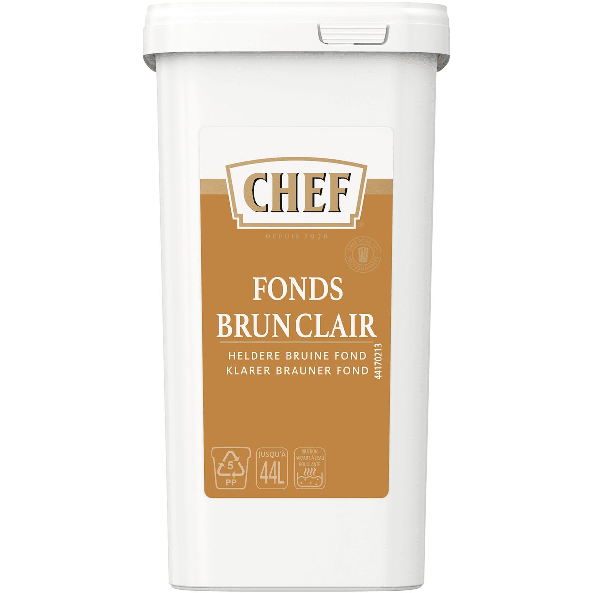 FONDS BRUN CLAIR - BOITE 880G POUR 20L A 44L