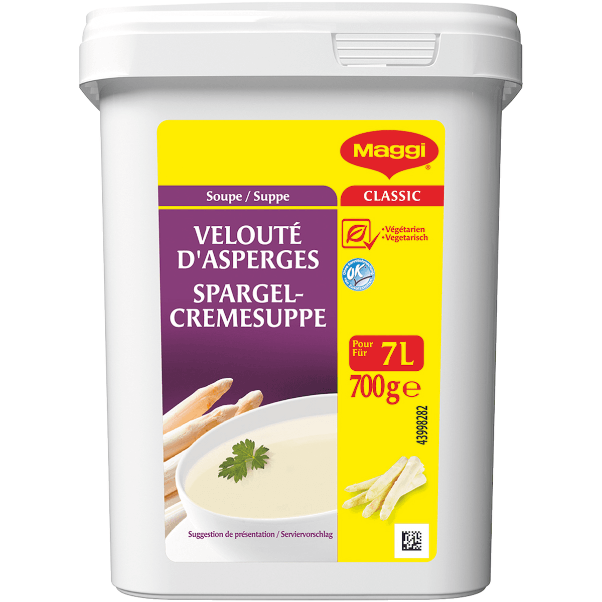 VELOUTE D'ASPERGES - BOITE 700G