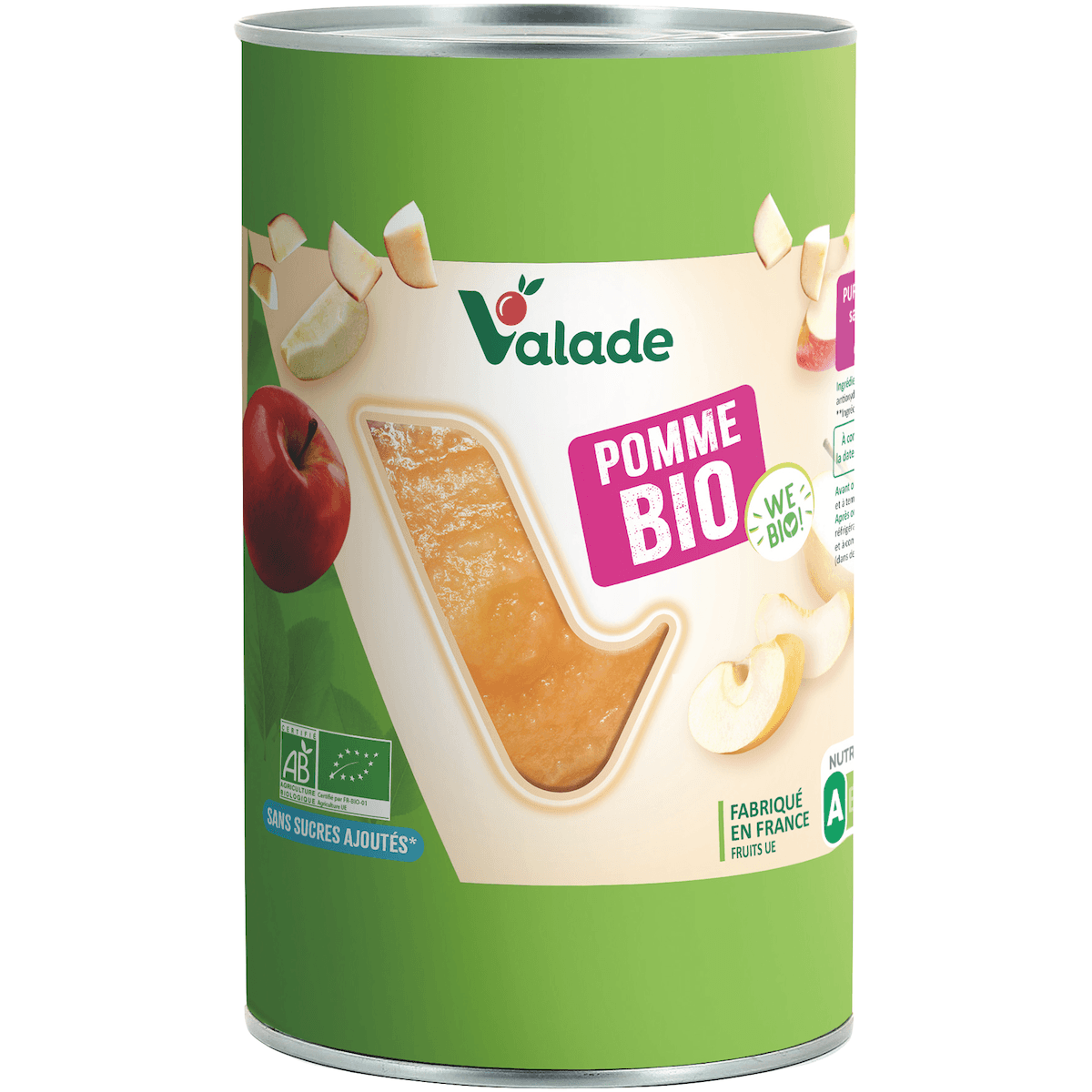 COMPOTE DE POMME SSA BIO - BTE 5/1