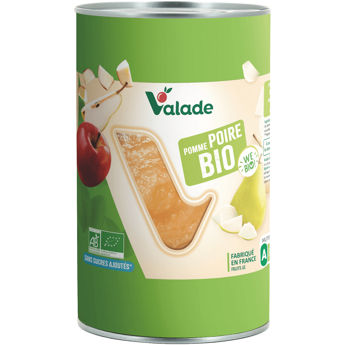 COMPOTE DE POMME POIRE SSA BIO - BTE 5/1