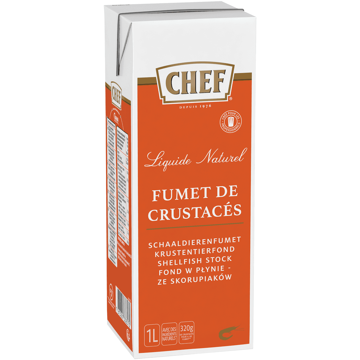 FUMET DE CRUSTACES NATUREL-BRIQUE 1L