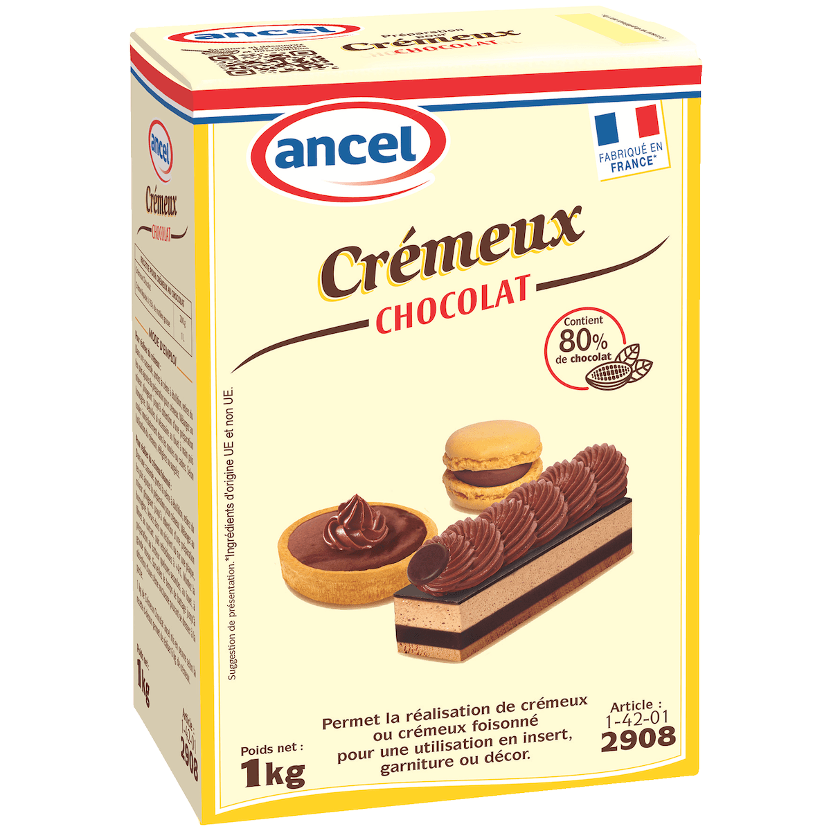 CREMEUX CHOCOLAT ETUI 1KG
