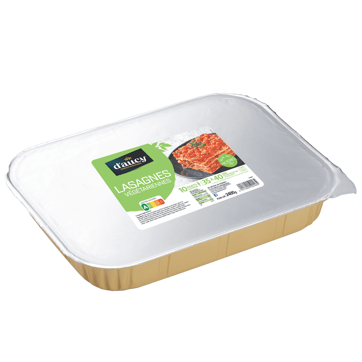 LASAGNES VEGETARIENNE 2,4KG