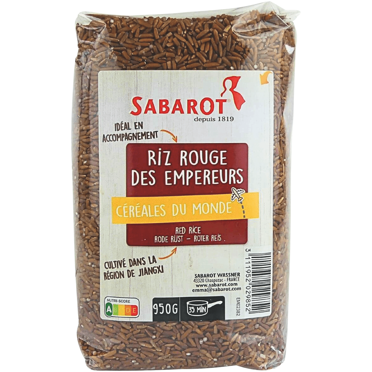 RIZ INTERDIT ROUGE - 950G